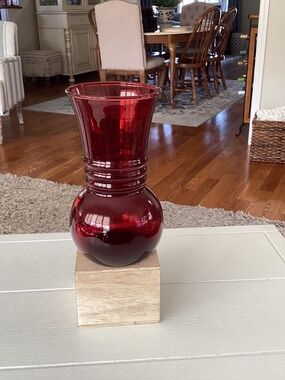 Anchor Hocking Royal Ruby Red Vase